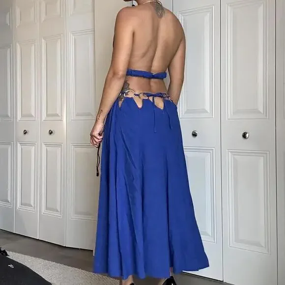 Cult Gaia Women's Blue Dress - Picture 3 of 8